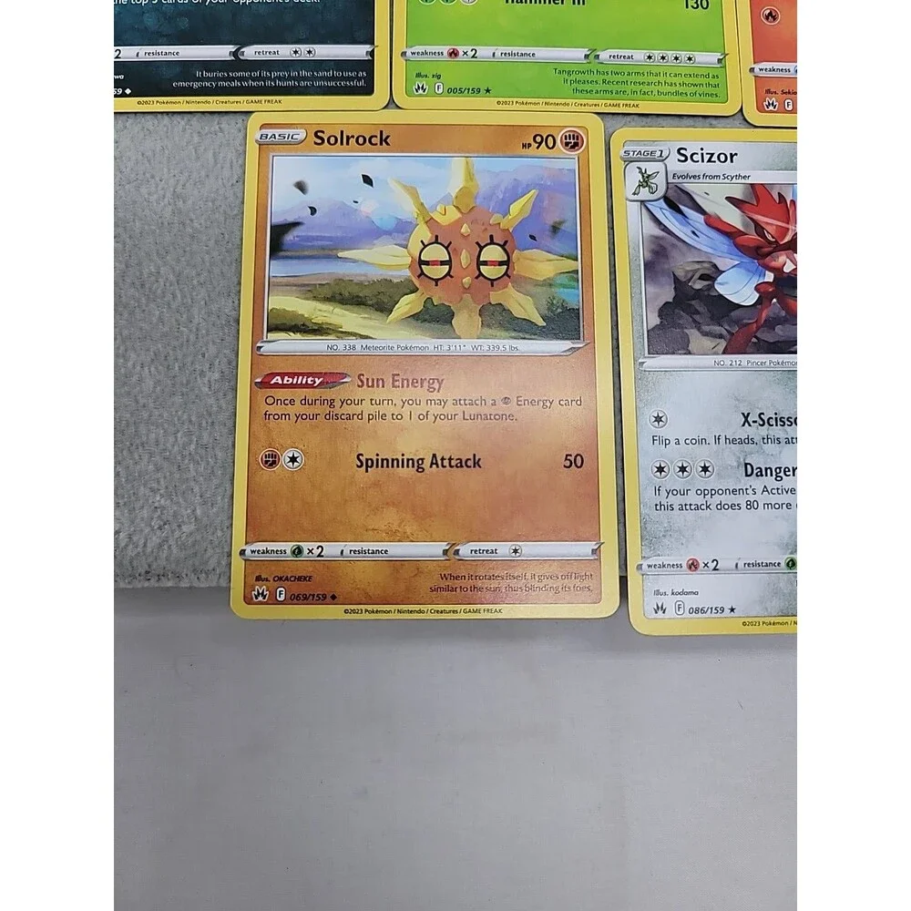 Lot Of 5 Pokemon Cards